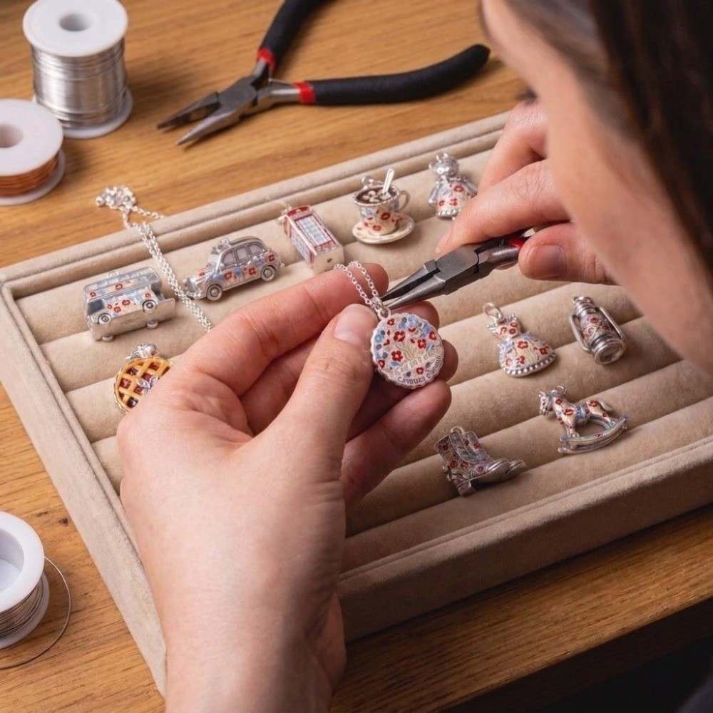Şık Paslanmaz Çelik Karikatür  - Jewelry Making London incelemesi ve fiyatı