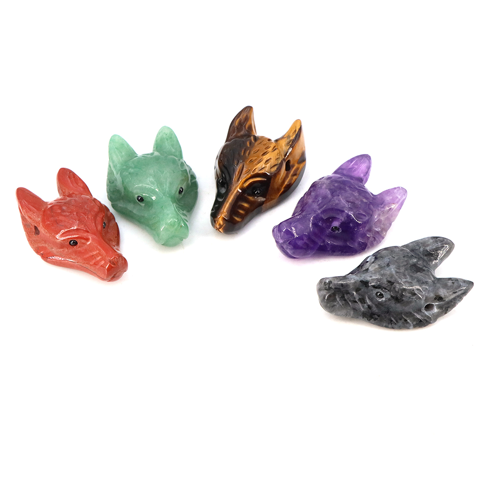 40mm Kurt Başı Taş Kolye Doğal - Jewelry Making Gemstones incelemesi ve fiyatı