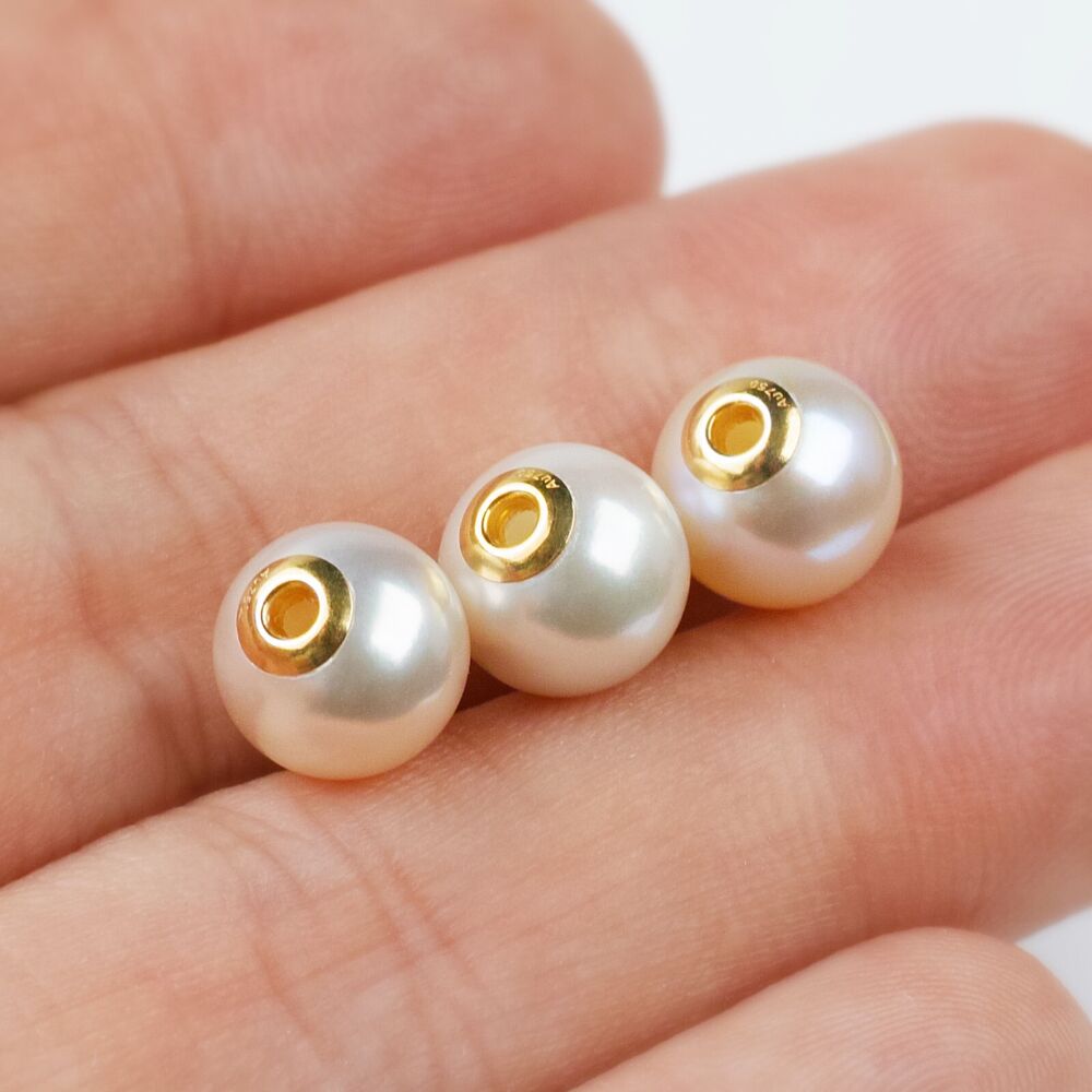 Set~Üç Adet Beyaz 9-10mm Japon - Jewelry Making Drill incelemesi ve fiyatı