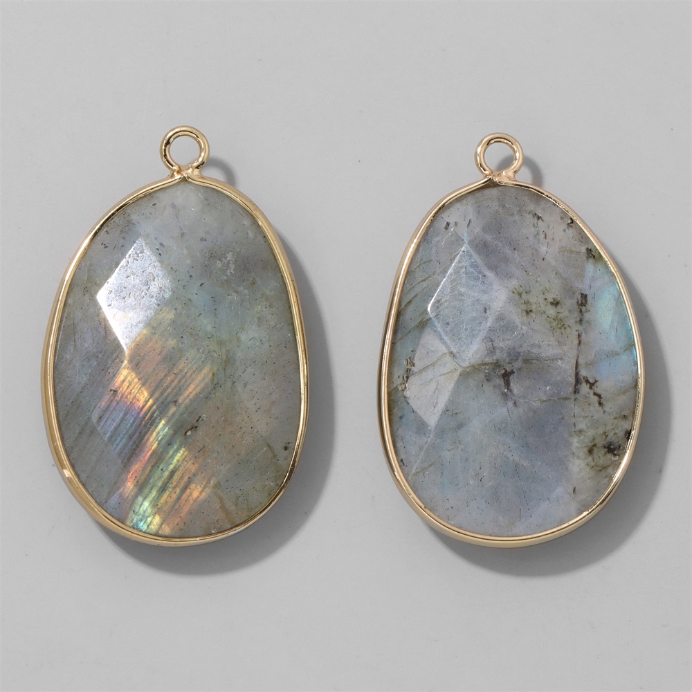 2 adet Yumurta Şekli Taş Kolye - Jewelry Making Gemstones incelemesi ve fiyatı